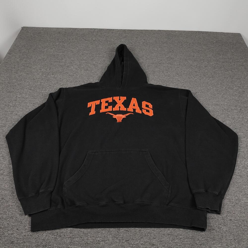 Texas Longhorns Sweatshirt Mens 2XL Black NCAA Football We Are Texas Hoodie